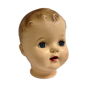 Vintage Hard Plastic Sleepy Eye
Doll Head